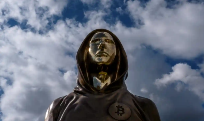 Satoshi Nakamoto Statue