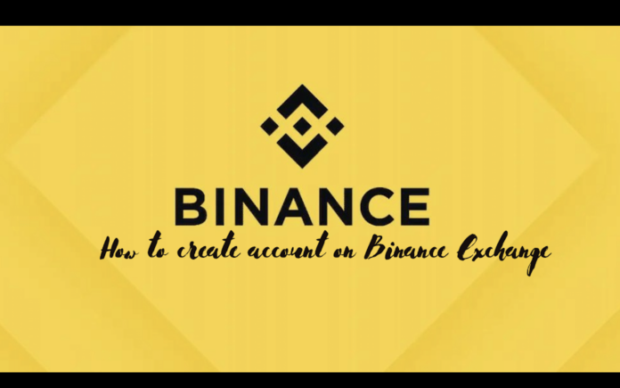 How to create an account on Binance Exchange